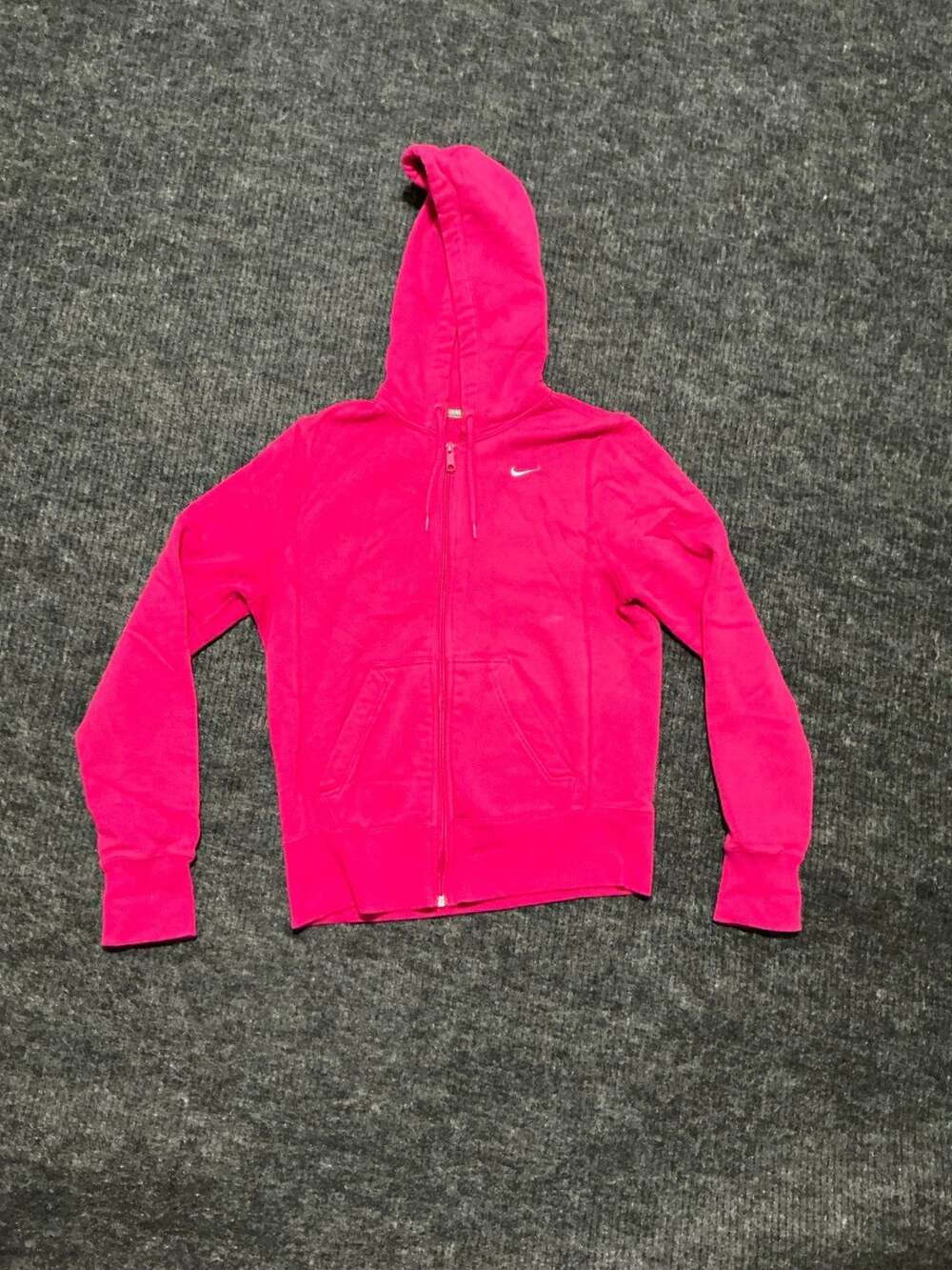 Nike Zip up Hoodie Womens Size Small Pink Used